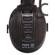 Наушники активные PMX Tactical PRO38 28-85 dB черный, олива Pyramex